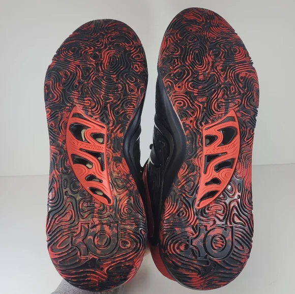 Nike KD 15 Bred Black University Red DC1975 003 Men’s Size Basketball Shoes - Picture 10 of 10